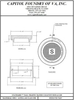 VALVE BOXES & CLEANOUTS - Capitol Foundry of VA, Inc.