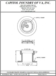 VALVE BOXES & CLEANOUTS - Capitol Foundry of VA, Inc.